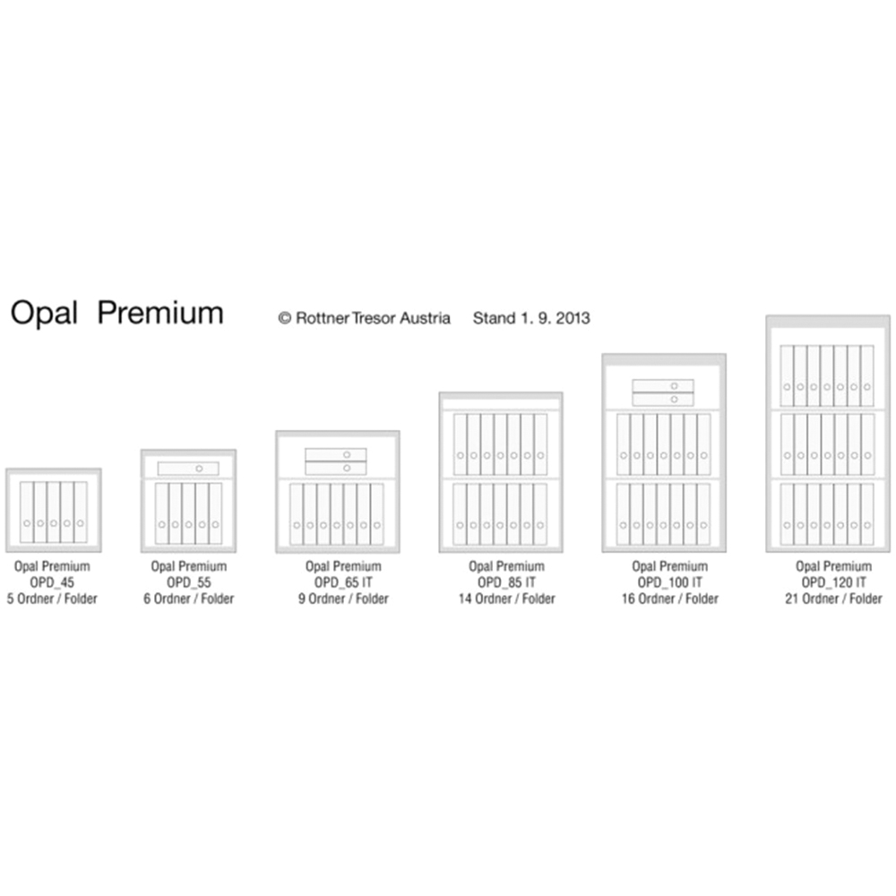 Opal Fire Premium OPD 85 (T05640, mechanikus kombinált zár)